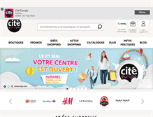 Tablet Screenshot of citeeurope.com